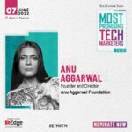 Et-Times-Most-Promising-Tech-Marketers-2022-Anu-Aggarwal-Foundation