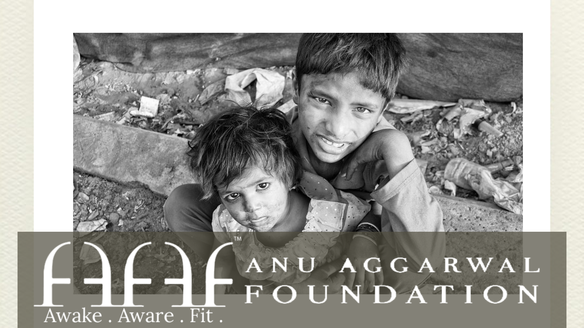 Hiv And Children Anu Aggarwal Foundation