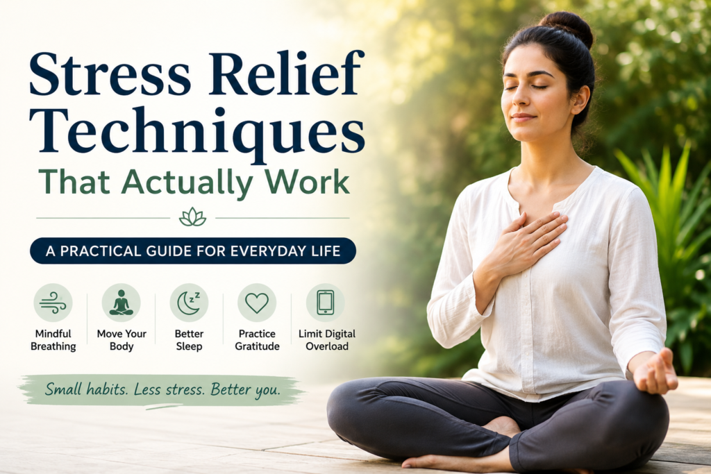 Stress Relief Techniques That Actually Work: A Practical Guide for Everyday Life