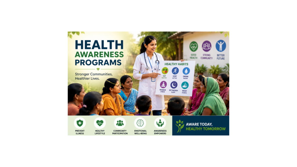 How Health Awareness Programs Create Lasting Healthy Habits Within Communities
