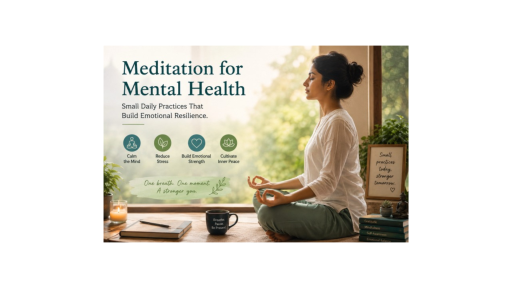 Meditation for Mental Health: Small Daily Practices That Build Emotional Resilience