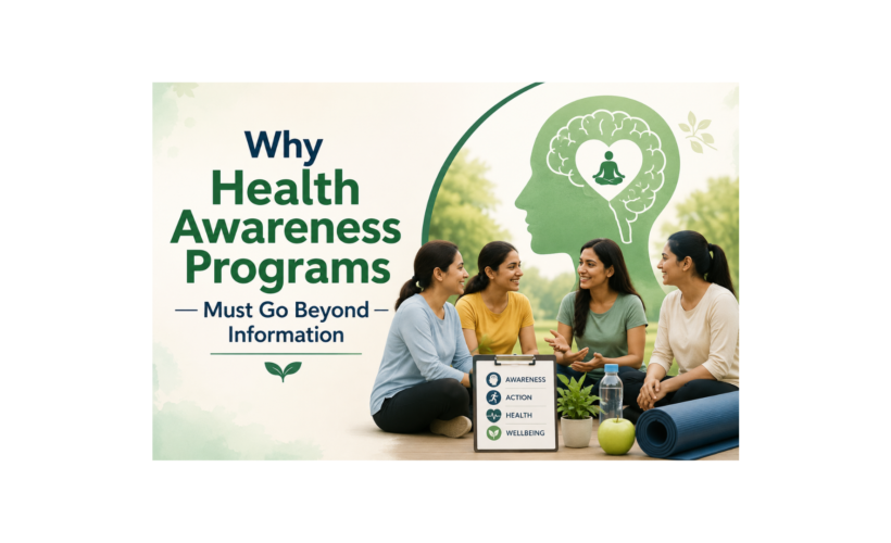 Why Mental Health Awareness Must Go Beyond Information 1 Health Awareness Programs
